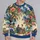 Tropical Birds and Floral Waves for Artistic Everyday Style and Nature Lovers All-over Print Knitted Sweater - 2