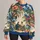Tropical Birds and Floral Waves for Artistic Everyday Style and Nature Lovers All-over Print Knitted Sweater - 1