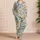 Garden Birds and Strawberries for Cozy Cottagecore Evenings and Slow Mornings Satin Pajamas Set - 4