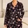 Blush Heart Motif for Cozy Romantic Nights and Sweet Valentine's Day Lounging at Home Satin Pajamas Set - 1