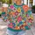 Colorful Crochet-Style Wildflower Blooms for Everyday Bohemian Casual Wardrobe Looks All-over Print Knitted Sweater - 5