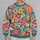 Colorful Crochet-Style Wildflower Blooms for Everyday Bohemian Casual Wardrobe Looks All-over Print Knitted Sweater - 2
