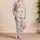 Rose Bow and Vintage Vanity Charms for Cozy Cottagecore Evenings and Sweet Gifts for Her Satin Pajamas Set - 4