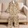 Cute Capybara and Orange Fruit Charm for Cozy Lounging and Relaxed Weekend Mornings Satin Pajamas Set - 5