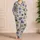 Cute Cartoon Monsters And Mummy Wraps For Playful Halloween Lounging Satin Pajamas Set - 4