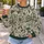 Vintage Ivory Botanical Florals for Autumn Outings and Cozy Everyday Style All-over Print Knitted Sweater - 5