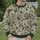 Vintage Ivory Botanical Florals for Autumn Outings and Cozy Everyday Style All-over Print Knitted Sweater - 6