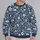 Indigo Cream Wildflower Botanical Motif For Casual Days And Weekend Outings All-over Print Knitted Sweater - 2