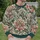 Vintage Botanical Florals for Artful Everyday Style and Relaxed Weekend Outings for Her All-over Print Knitted Sweater - 6
