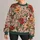 Vintage Botanical Florals for Garden Strolls and Everyday Spring Style for Her All-over Print Knitted Sweater - 1