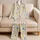 Moon Star And Colorful Dot Motifs For Cozy Bedtime Routines And Relaxing Nights Satin Pajamas Set - 5
