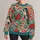 Folk Floral Hearts and Roses for Whimsical Valentine's Day Celebrations for Women All-over Print Knitted Sweater - 1