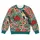 Folk Floral Hearts and Roses for Whimsical Valentine's Day Celebrations for Women All-over Print Knitted Sweater - 4