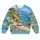 Coastal Road Trip Scenery with Wildflower Meadows for Scenic Getaways and Travel Lovers All-over Print Knitted Sweater - 4
