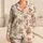 Vintage Teddy Bears and Polka Dots for Cozy Autumn Evenings and Relaxed Lounging Satin Pajamas Set - 1