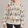 Fashionable Rabbit Characters for Whimsical Everyday Style and Mother's Day Gifting All-over Print Knitted Sweater - 1