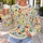 Whimsical Cafe Food Doodles for Creative Everyday Outfits and Relaxed Weekend Wear All-over Print Knitted Sweater - 5