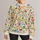 Whimsical Cafe Food Doodles for Creative Everyday Outfits and Relaxed Weekend Wear All-over Print Knitted Sweater - 1