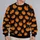 Orange Pumpkin Motifs for Cozy Autumn Celebrations and Halloween Gatherings for Women All-over Print Knitted Sweater - 2