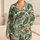 Tropical Palm Leaves for Relaxed Beach Getaways and Warm-Weather Coastal Lounging Satin Pajamas Set - 1