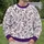 Purple Fern And Lavender Floral Motif For Cozy Autumn Nature Walks All-over Print Knitted Sweater - 6