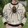 Giant Orange Abdomen Spider Web for Halloween Parties and Spooky Autumn Nights All-over Print Knitted Sweater - 6
