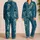 Mechanical Jellyfish Ocean Motifs for Relaxed Coastal Lounging and Deep Sea Enthusiasts Satin Pajamas Set - 2