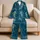 Mechanical Jellyfish Ocean Motifs for Relaxed Coastal Lounging and Deep Sea Enthusiasts Satin Pajamas Set - 5