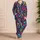 Colorful Neon Skull Pop Art for Beach Getaways, Coastal Nights and Bold Vacation Style Satin Pajamas Set - 4