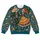 Skeleton Couple Folk Art for Halloween Celebrations and Autumn Gatherings at Home All-over Print Knitted Sweater - 4