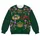 Mardi Gras Bows, Masks And Crown For Festive Carnival Celebrations In Louisiana All-over Print Knitted Sweater - 4