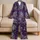 Luminous Aurora Mushroom Groves for Cozy Nights and Psychedelic Festival Dreamers Satin Pajamas Set - 5