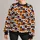 Halloween Pumpkin Bat Patchwork for Festive October Nights and Spooky Parties All-over Print Knitted Sweater - 1