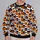 Halloween Pumpkin Bat Patchwork for Festive October Nights and Spooky Parties All-over Print Knitted Sweater - 2