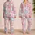 Kawaii Cat Faces Cozy Bedtime Loungewear For Girls, Teens, And Cat Lovers At Home Satin Pajamas Set - 2
