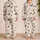 Farmhouse Dairy Cows And Roosters For Cozy Country Mornings For Women At Home Gifts Satin Pajamas Set - 2