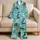 Cute Puppy Theme For Cozy Bedtime Routines, Giftable For Boys And Girls At Home Satin Pajamas Set - 5