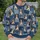 Beagle Puppy Denim Quilt Motifs for Cozy Autumn Walks and Casual Dog Lover Style All-over Print Knitted Sweater - 6