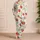 Strawberry Watercolor Fruit Motif for Sweet Summer Evenings and Cozy Home Days for Girls Satin Pajamas Set - 4
