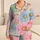 Blush Daisy Blooms Sleep Set for Cozy Bedtime and Sweet Lounge Moments for Kids Satin Pajamas Set - 1