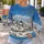 Snowy Countryside Village and Sheep for Cozy Winter Country Living All-over Print Knitted Sweater - 5