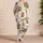 Pickle Jar And Pink Bow Motifs For Cozy Home Lounging, Gift For Girls And Teens Satin Pajamas Set - 4