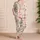 Vintage Western Boots, Dice, And Soda Bottle Motif For Girls' Cozy Everyday Looks Satin Pajamas Set - 4