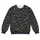 Antique Gold Wildflower Vines on Midnight Navy for Relaxed Everyday Botanical Style All-over Print Knitted Sweater - 4