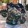 Cosmic Alpine Mountain Scenery for Stargazing Adventures and Outdoor Nature Lovers All-over Print Knitted Sweater - 5