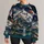 Cosmic Alpine Mountain Scenery for Stargazing Adventures and Outdoor Nature Lovers All-over Print Knitted Sweater - 1