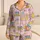 Lemon Drink Cartoon For Cozy Evenings At Home, Cute Gift For Girls And Teens Year-Round Satin Pajamas Set - 1