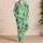 Tropical Pineapple And Citrus Lounge Set For Warm Summer Nights, Boys And Girls Satin Pajamas Set - 4