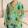 Tropical Pineapple And Citrus Lounge Set For Warm Summer Nights, Boys And Girls Satin Pajamas Set - 1