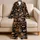 Scottish Highland Cow Moonlit Bedtime Gift For Cozy Family Nights, Boys And Girls Satin Pajamas Set - 5